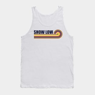 Show Low Arizona horizontal sunset Tank Top